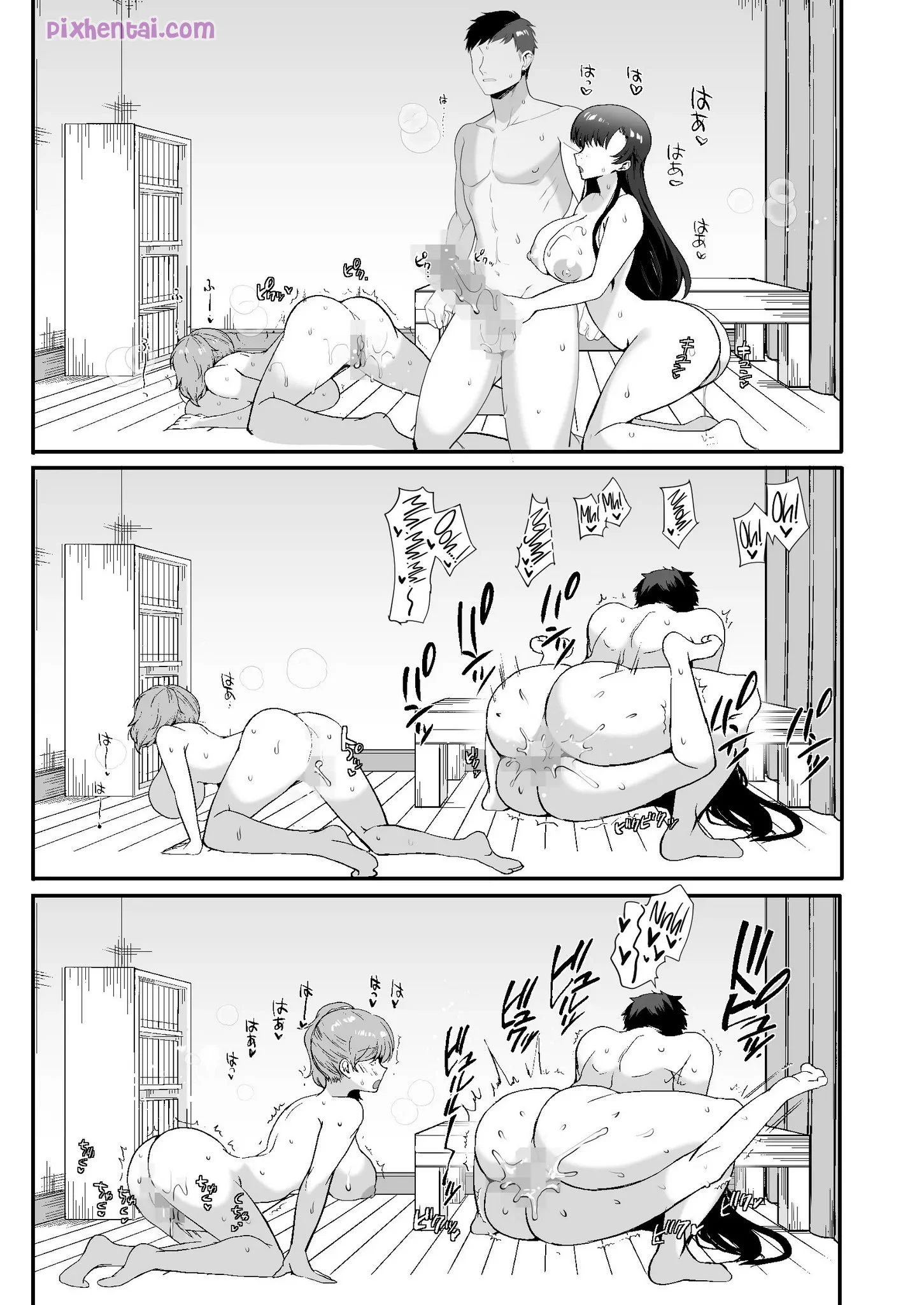 Komik hentai xxx manga sex bokep My Roommates Are Way Too Lewd 77